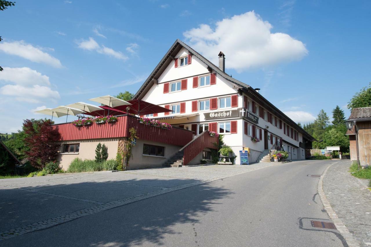 Gasthof Kreuz Bildstein Bagian luar foto